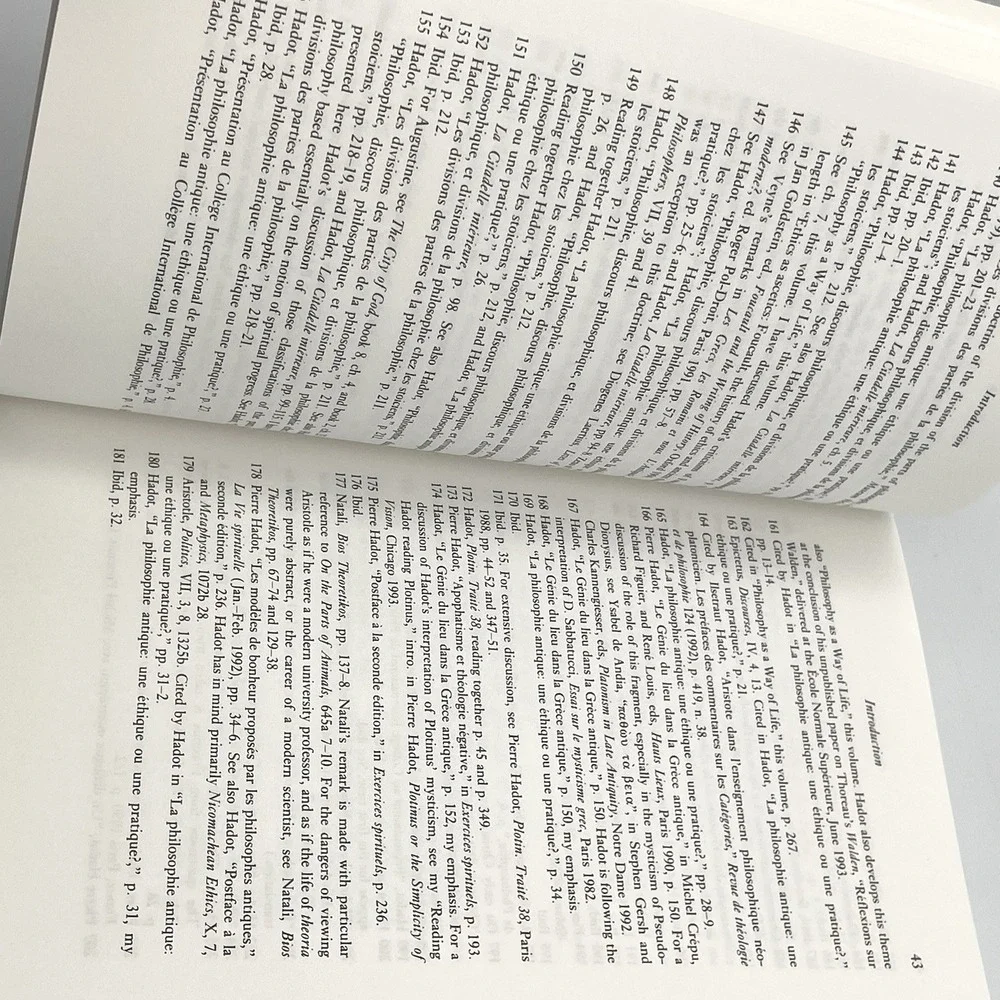 Pierre Hadot Philosophy as a Way of Life Paperback‎ 2008 Blackwell